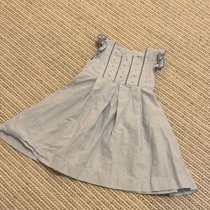 Edgehill Collection Light Blue Kids Dress